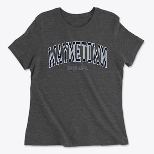 Waynetown Indiana Traditional Women's Cotton T-Shirt