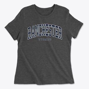 Ranchester Wyoming Traditional Women's Cotton T-Shirt