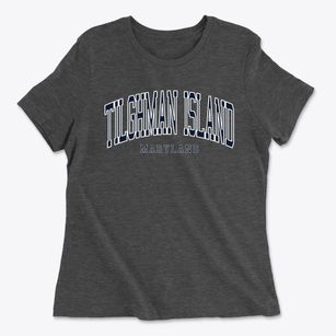 Tilghman Island Maryland Traditional Women's Cotton T-Shirt