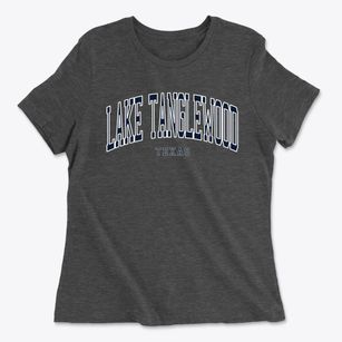 Lake Tanglewood Texas Traditional Women's Cotton T-Shirt