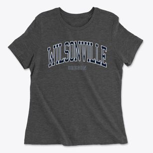 Wilsonville Oregon Traditional Women's Cotton T-Shirt