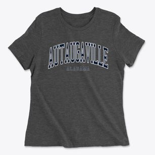 Autaugaville Alabama Traditional Women's Cotton T-Shirt