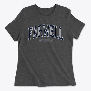 Farwell Michigan Traditional Women's Cotton T-Shirt