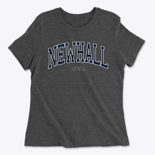 Newhall Iowa Traditional Women's Cotton T-Shirt
