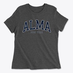 Alma New York Traditional Women's Cotton T-Shirt