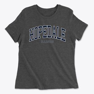 Hopedale Illinois Traditional Women's Cotton T-Shirt