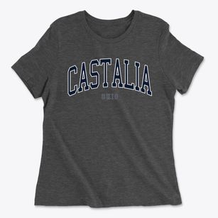 Castalia Ohio Traditional Women's Cotton T-Shirt