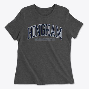 Hingham Massachusetts Traditional Women's Cotton T-Shirt