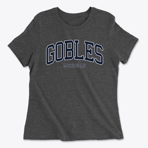 Gobles Michigan Traditional Women's Cotton T-Shirt