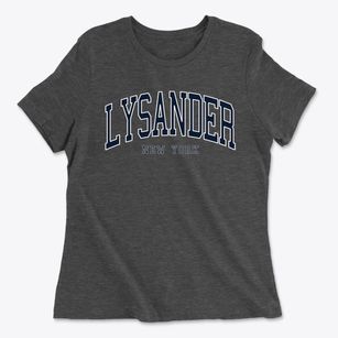 Lysander New York Traditional Women's Cotton T-Shirt