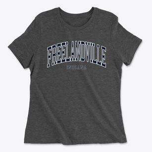 Freelandville Indiana Traditional Women's Cotton T-Shirt