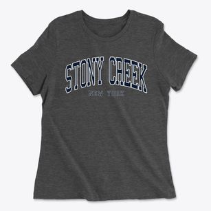 Stony Creek New York Traditional Women's Cotton T-Shirt