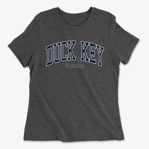 Duck Key Florida Traditional Women's Cotton T-Shirt