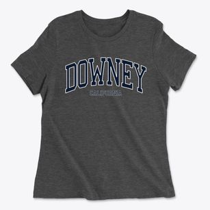 Downey California Traditional Women's Cotton T-Shirt