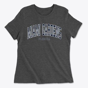 Miami Gardens Florida Traditional Women's Cotton T-Shirt
