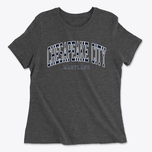 Chesapeake City Maryland Traditional Women's Cotton T-Shirt