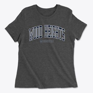 Wood Heights Missouri Traditional Women's Cotton T-Shirt