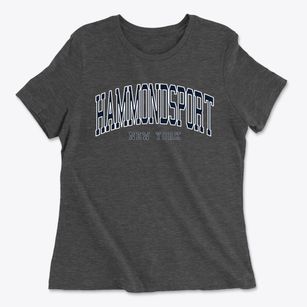 Hammondsport New York Traditional Women's Cotton T-Shirt