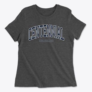 Centennial Colorado Traditional Women's Cotton T-Shirt
