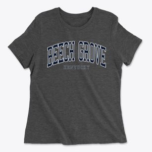Beech Grove Kentucky Traditional Women's Cotton T-Shirt