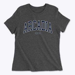 Arcadia Ohio Traditional Women's Cotton T-Shirt