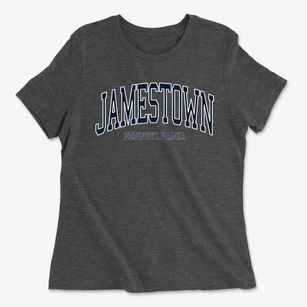 Jamestown Pennsylvania Traditional Women's Cotton T-Shirt