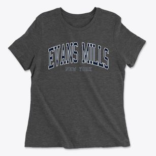 Evans Mills New York Traditional Women's Cotton T-Shirt