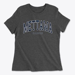 Mettawa Illinois Traditional Women's Cotton T-Shirt