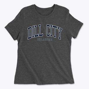 Dill City Oklahoma Traditional Women's Cotton T-Shirt