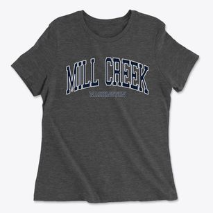 Mill Creek Washington Traditional Women's Cotton T-Shirt