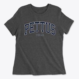 Pettus Texas Traditional Women's Cotton T-Shirt