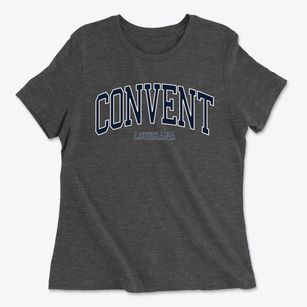 Convent Louisiana Traditional Women's Cotton T-Shirt