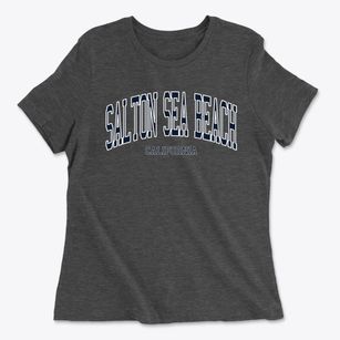 Salton Sea Beach California Traditional Women's Cotton T-Shirt