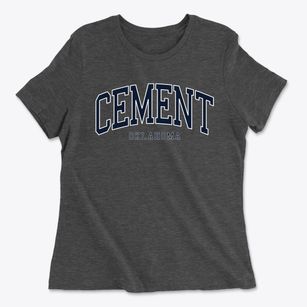 Cement Oklahoma Traditional Women's Cotton T-Shirt