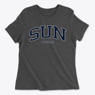 Sun Louisiana Traditional Women's Cotton T-Shirt