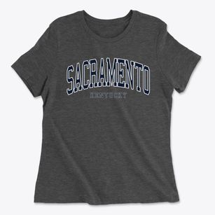 Sacramento Kentucky Traditional Women's Cotton T-Shirt