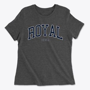 Royal Iowa Traditional Women's Cotton T-Shirt