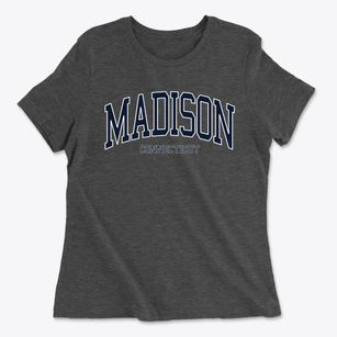 Madison Connecticut Traditional Women's Cotton T-Shirt
