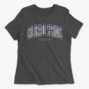 Colorado Springs Colorado Traditional Women's Cotton T-Shirt