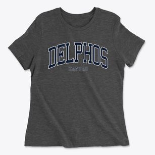 Delphos Kansas Traditional Women's Cotton T-Shirt