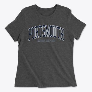 Portsmouth Rhode Island Traditional Women's Cotton T-Shirt