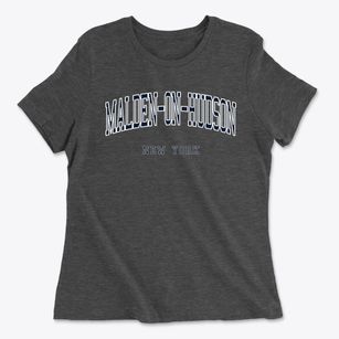 Malden-on-hudson New York Traditional Women's Cotton T-Shirt