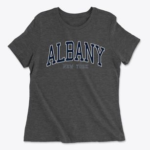 Albany New York Traditional Women's Cotton T-Shirt