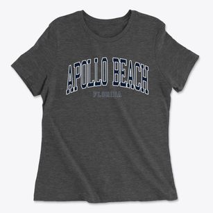 Apollo Beach Florida Traditional Women's Cotton T-Shirt