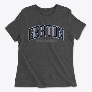 Gerton North Carolina Traditional Women's Cotton T-Shirt