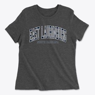 East Laurinburg North Carolina Traditional Women's Cotton T-Shirt