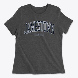 Jamestown Kansas Traditional Women's Cotton T-Shirt