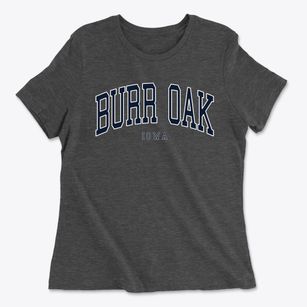 Burr Oak Iowa Traditional Women's Cotton T-Shirt