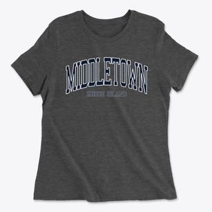 Middletown Rhode Island Traditional Women's Cotton T-Shirt