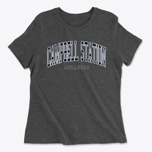 Campbell Station Arkansas Traditional Women's Cotton T-Shirt
